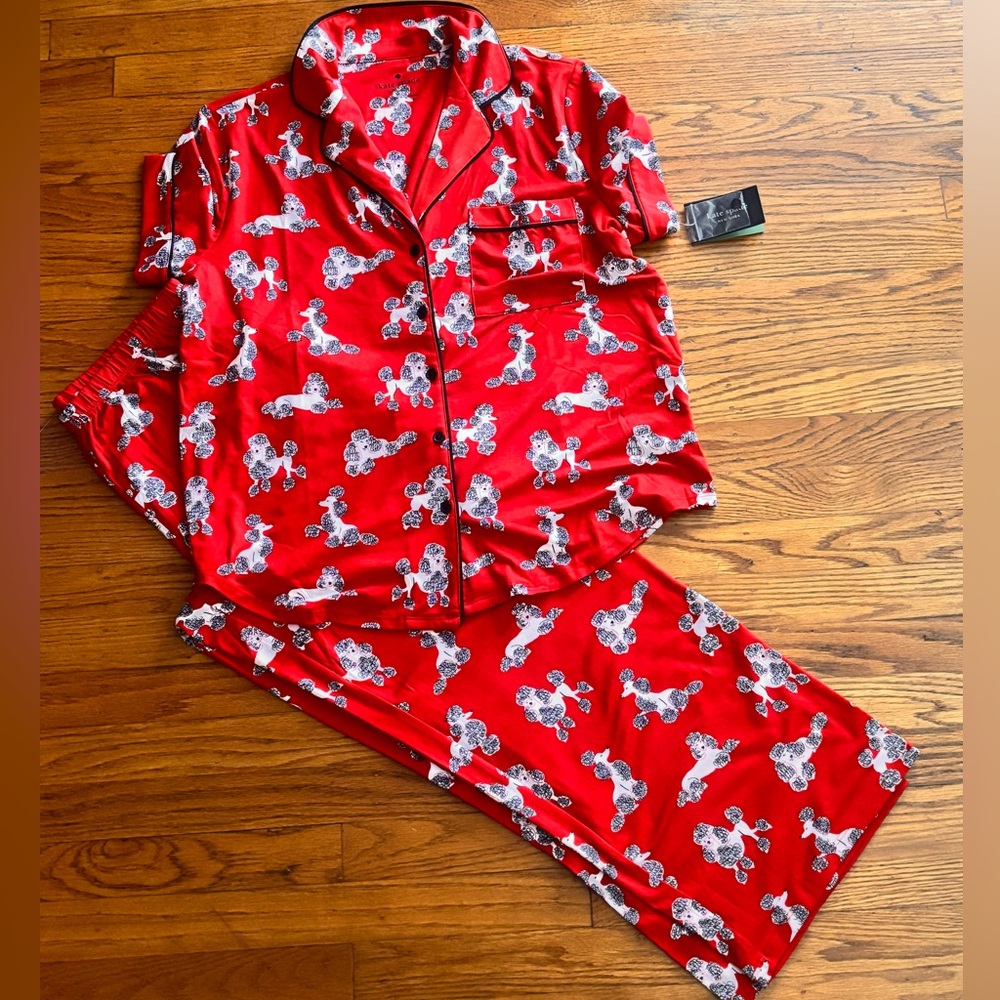 Kate Spade Poodle Pajama Set - Picture 3 of 7